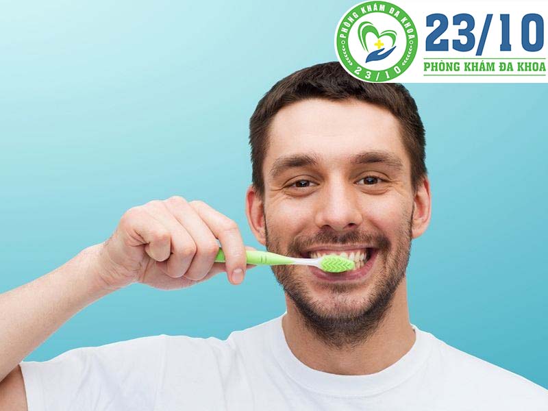 Giữ vệ sinh răng miệng để phòng tránh bệnh giang mai ở miệng