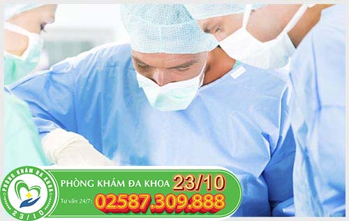 Tiểu phẫu cắt bao quy đầu tại phòng khám 23/10 Tiểu phẫu cắt bao quy đầu tại phòng khám 23/10