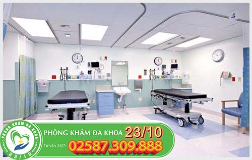 Cơ sở vật chất hiện đại tại phòng khám phụ khoa 23/10 Cơ sở vật chất hiện đại tại phòng khám phụ khoa 23/10