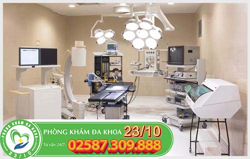 Cơ sở vật chất hiện đại giúp hỗ trợ điều trị mụn ở háng hiệu quả hơn