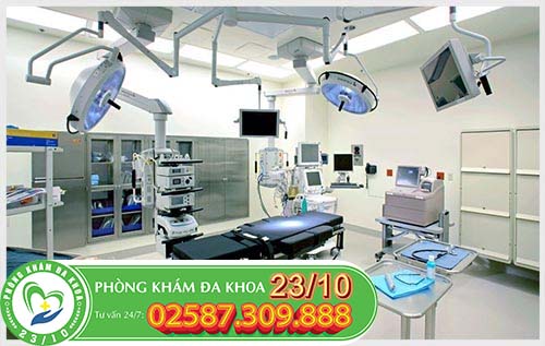 Phòng khám được trang bị máy móc hiện đại giúp hỗ trợ điều trị bệnh tốt hơn